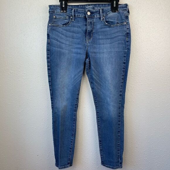 Signature Levi’s Mid-Rise Skinny Jeans Size 12S 31W X 28L EUC - Picture 1 of 8